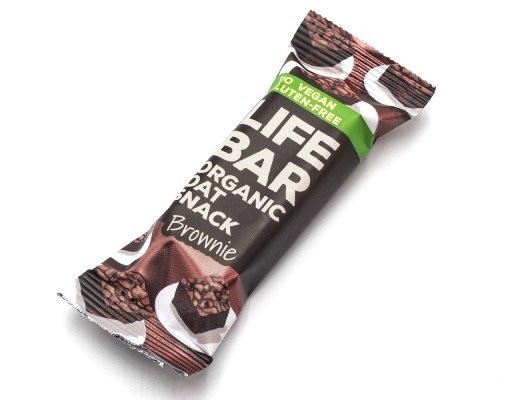 Flapjack Lifefood BIO Lifebar Oat Snack 40g brownie