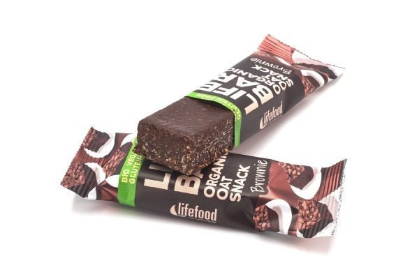 Flapjack Lifefood BIO Lifebar Oat Snack 40g brownie