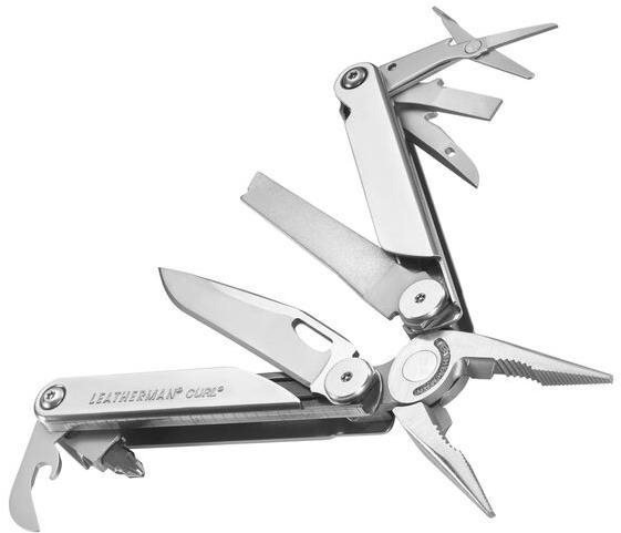 Multitool Leatherman Curl stříbrný