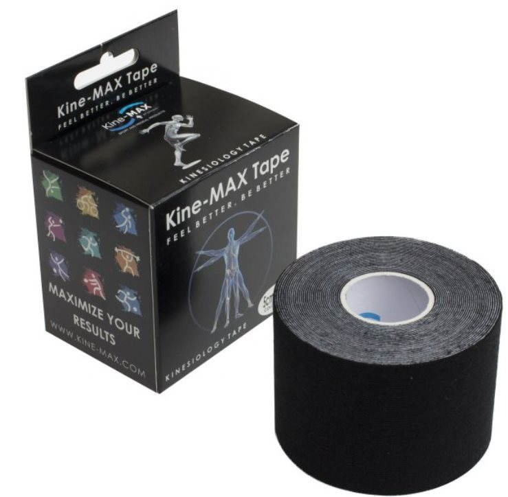 Tejp Kine-MAX Classic kinesiology tape černá