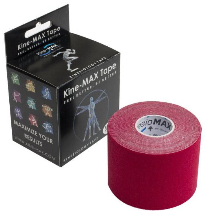 Tejp Kine-MAX Classic kinesiology tape červená