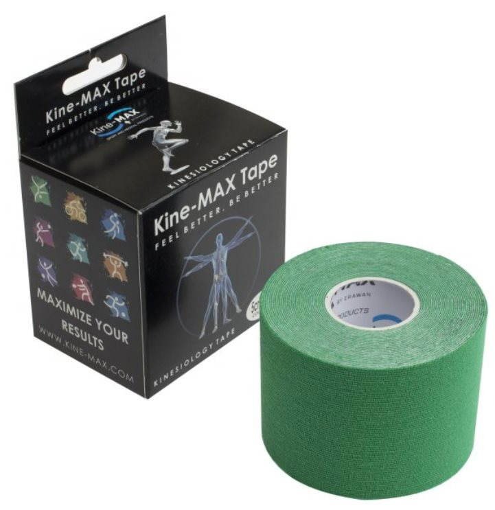 Tejp Kine-MAX Classic kinesiology tape zelená