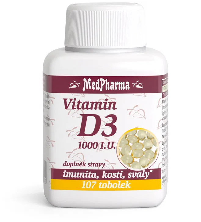 MedPharma Vitamin D3 1000 I.U.
