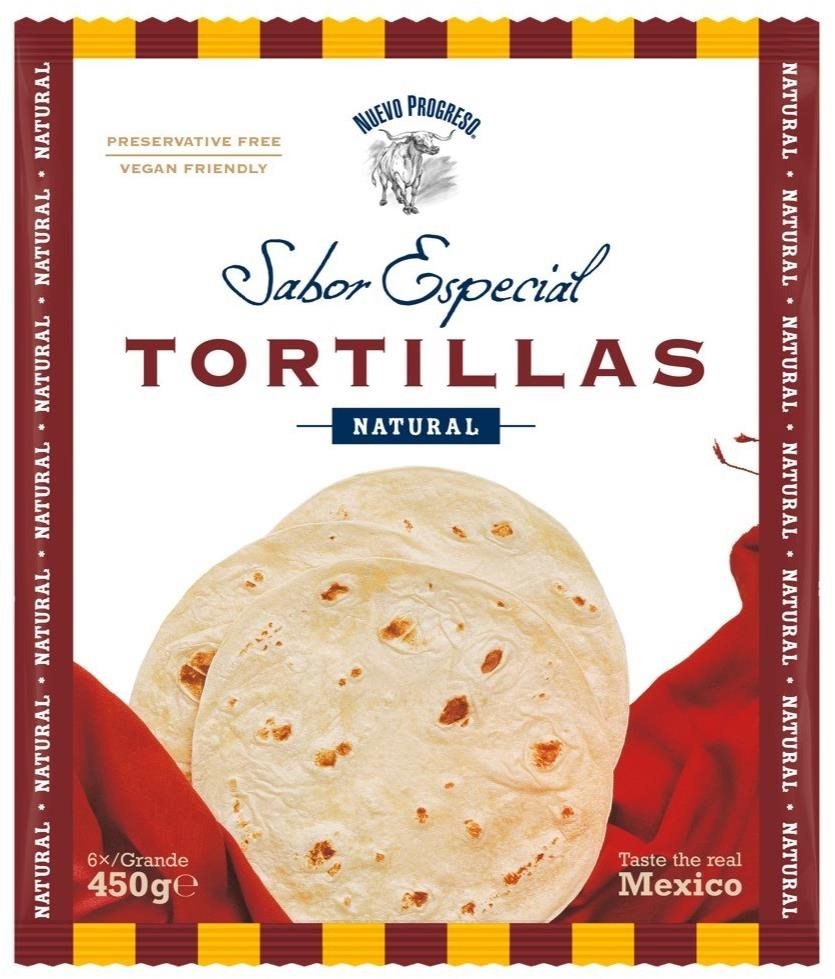 Tortilla Flour 10" Nuevo Progreso