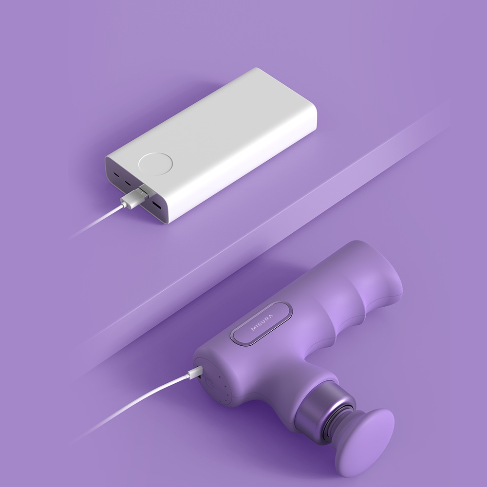 masážní pistole Misura MB5 Mini purple