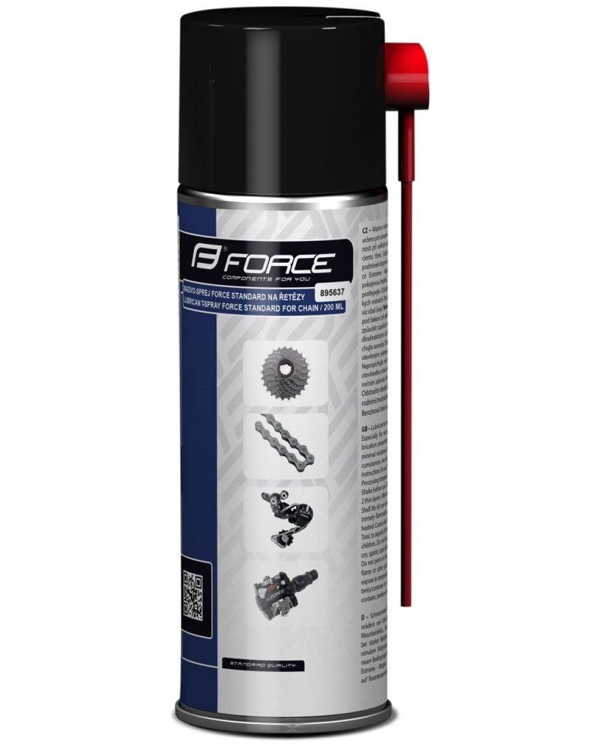 Bicycle chain oil Force lubricant-spray for chains Standard 200ml