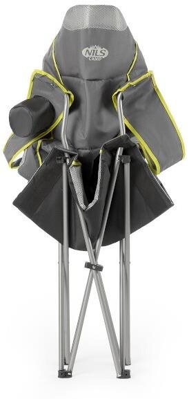 Camping chair NILS CAMP NC3080 folding chair grey