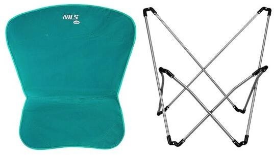 Camping chair NILS CAMP NC3051 folding chair green