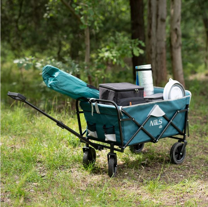 NILS CAMP NC1606 camper trolley green-grey