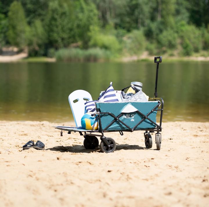 NILS CAMP NC1606 camper trolley green-grey