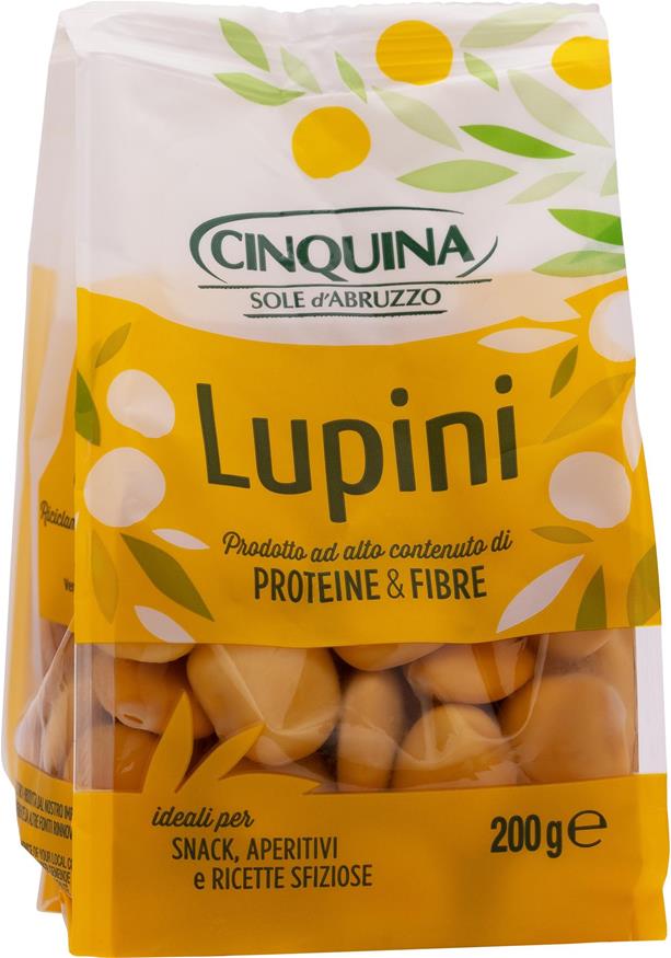 Zdravé chipsy Nominal Lupina Cinquina 200 g