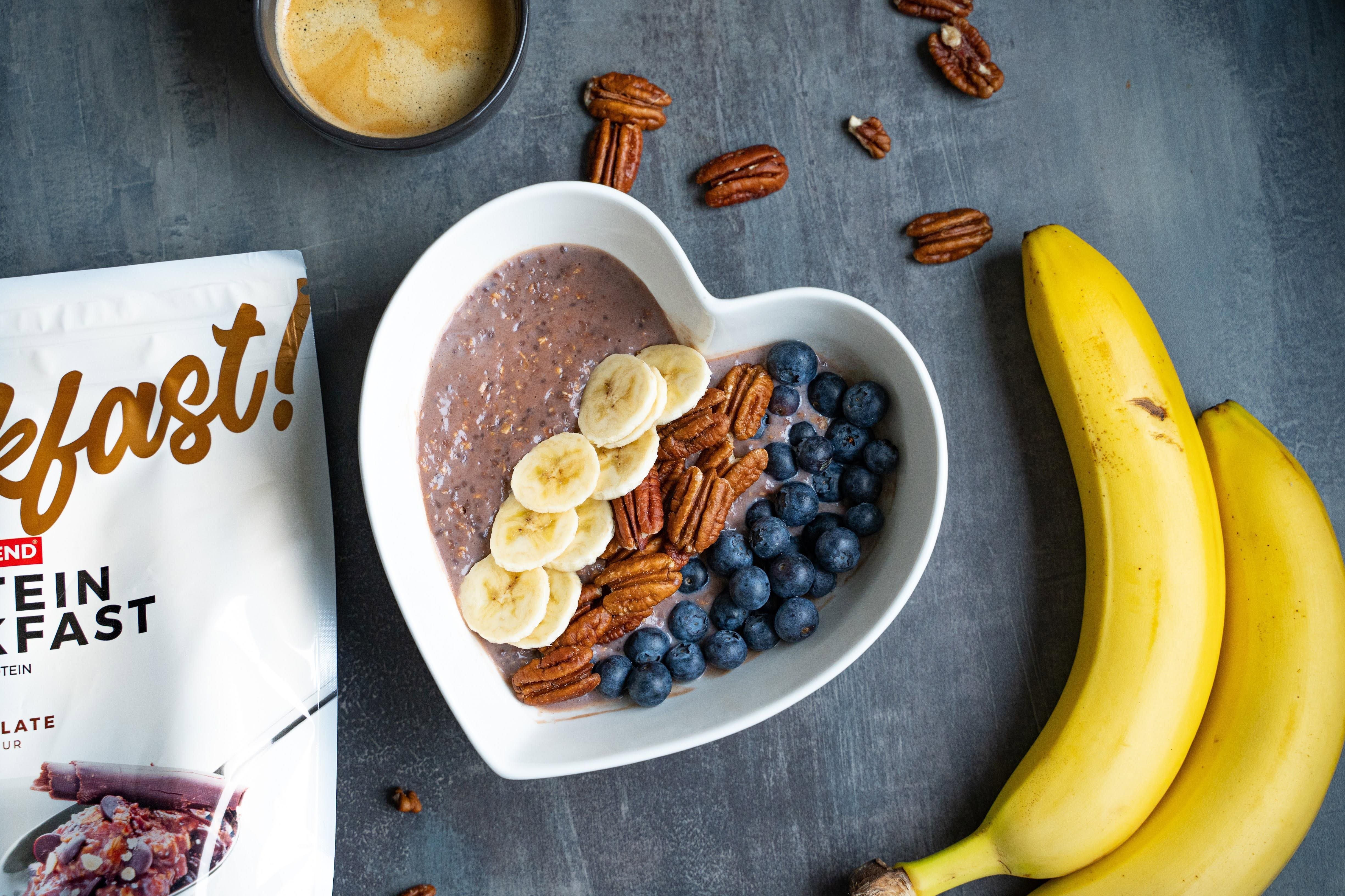 Nutrend Protein Breakfast! 350 g, čokoláda