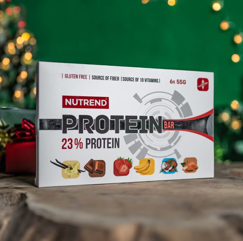 Nutrend Protein Bar gift pack 6 × 55 g, mix of flavours