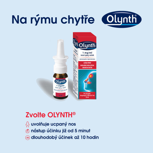 Registered medicinal product OLYNTH 1 mg/ml nasal spray, solution 10 ml