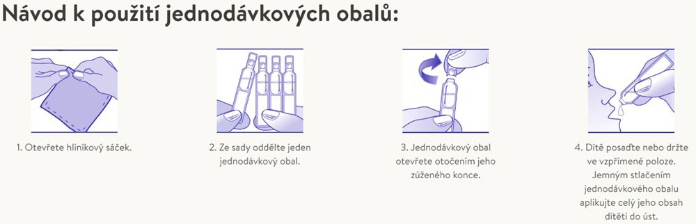 Homeopathics Camilia oral solution 10 × 1 ml