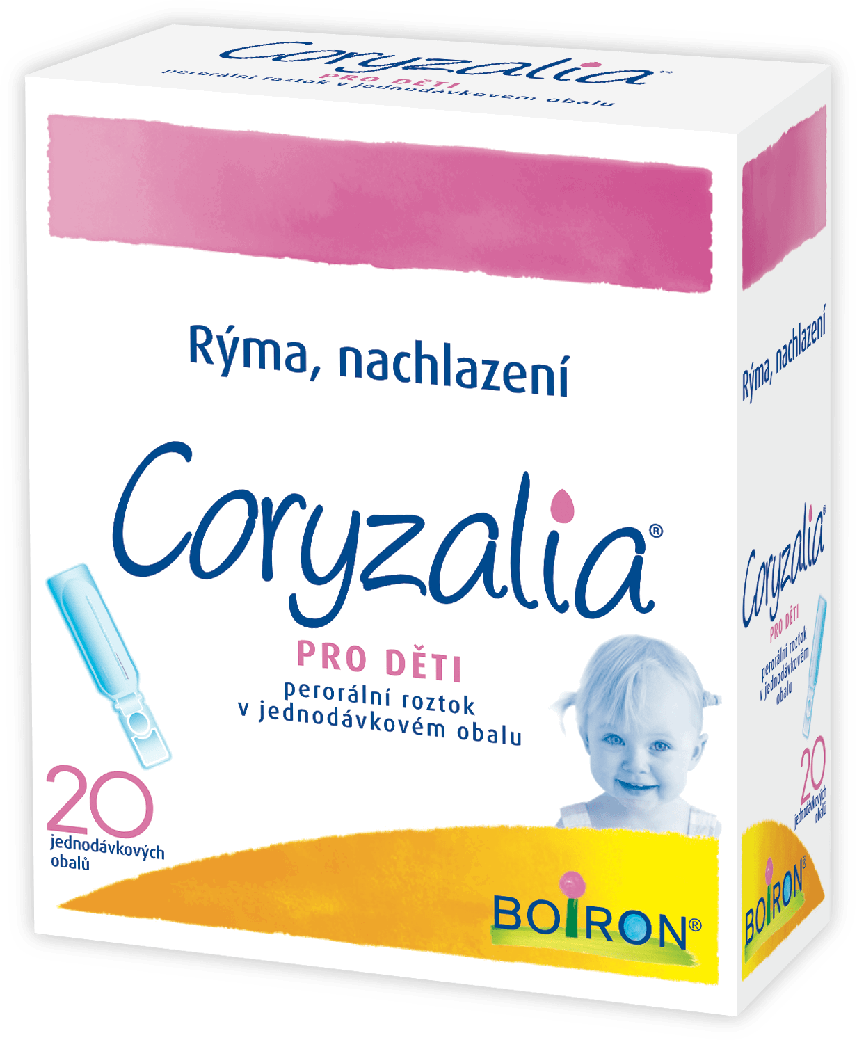 Homeopathics CORYZALIA for children 20 pcs