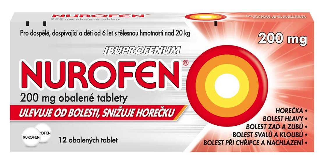 Nurofen 200 mg 12 tablets