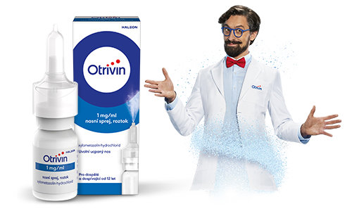 The medicinal product Otrivin