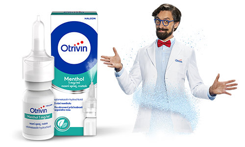 The medicinal product Otrivin Menthol
