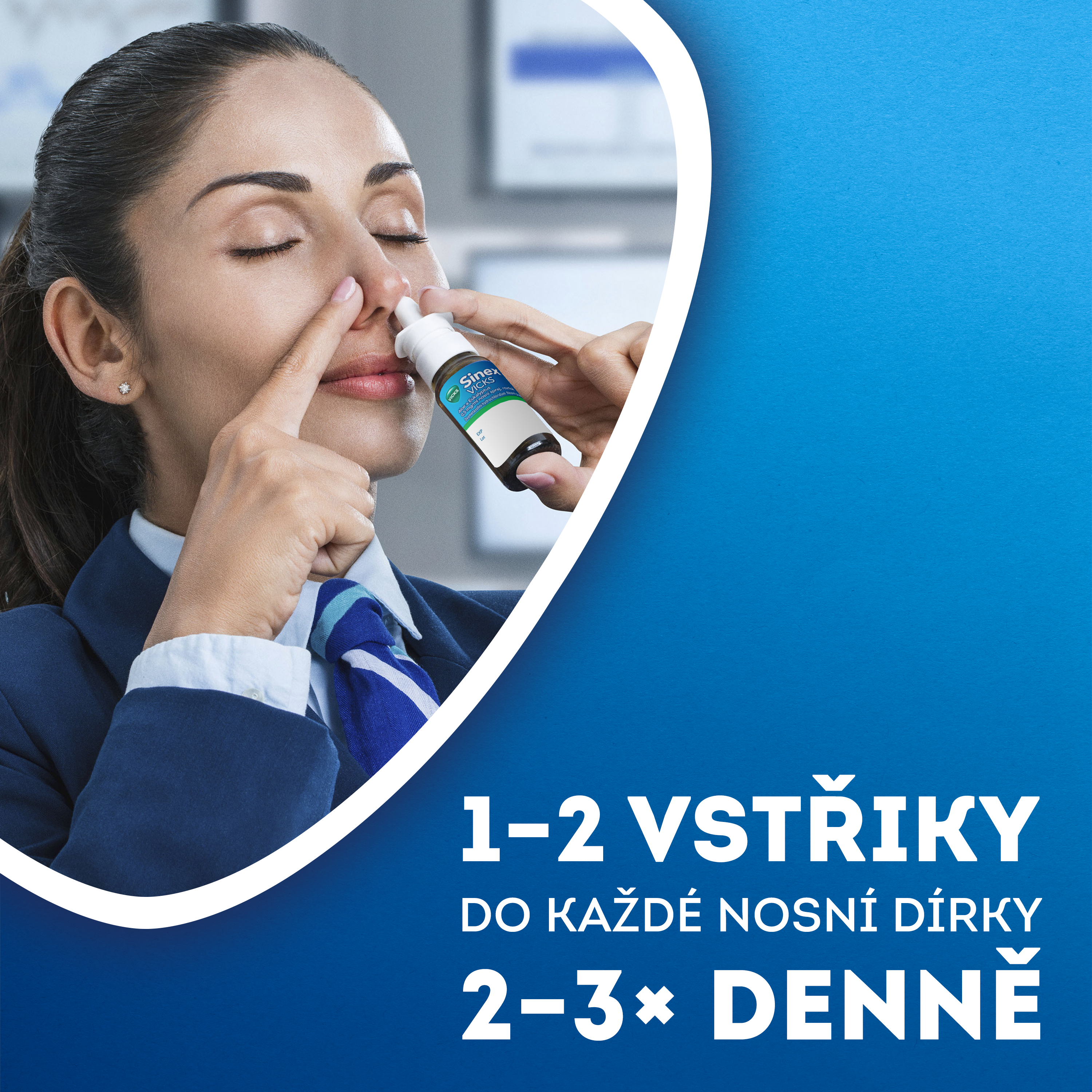 Registered medicinal product Sinex Vicks aloe + eucal 0,5 mg/ml nasal spray, solution 15ml