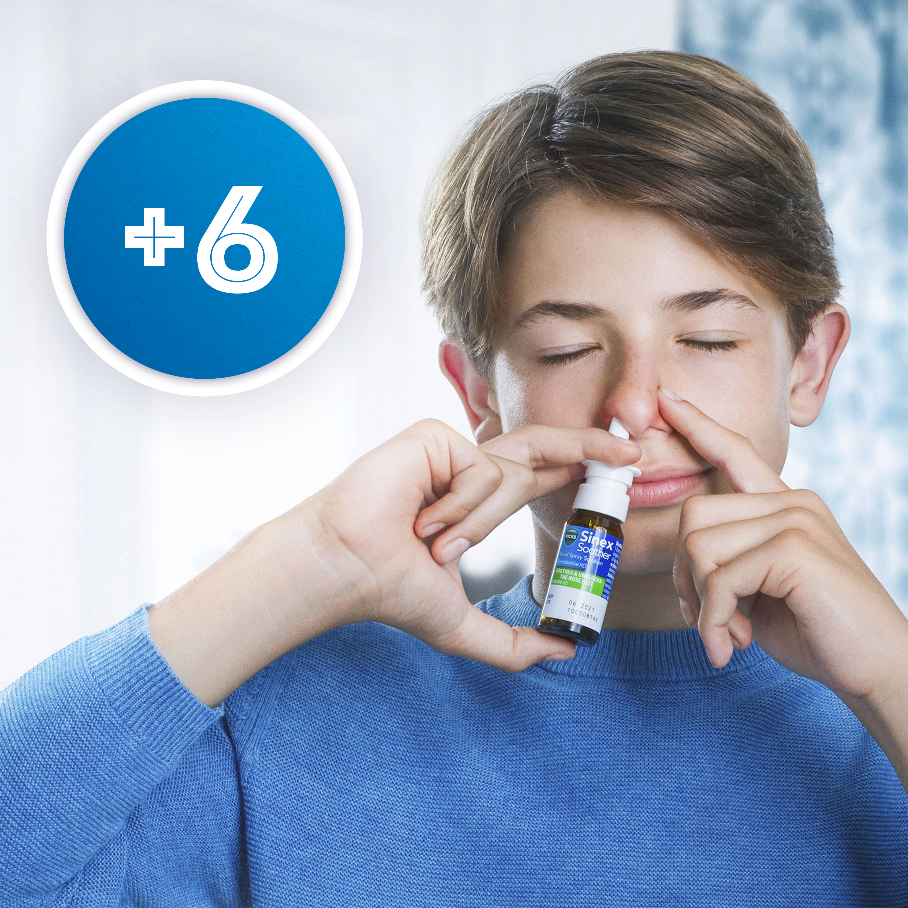 Registered medicinal product Sinex Vicks aloe + eucal 0,5 mg/ml nasal spray, solution 15ml