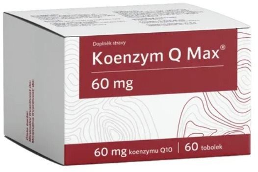 Dietary supplement Coenzyme Q Max 60 mg 60 capsules
