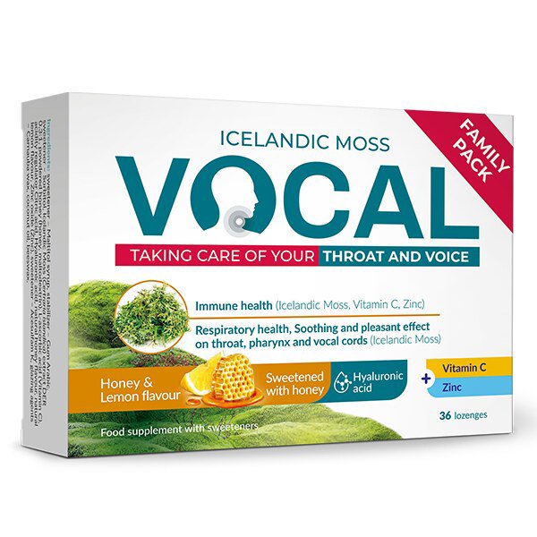 Vocal HA Lozenges with flavour m