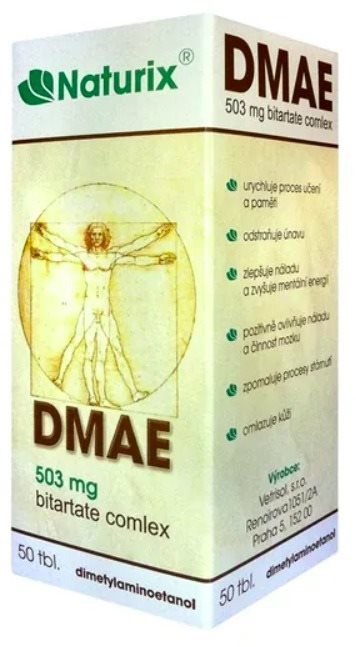 DMAE 503 mg Bitartate Complex
