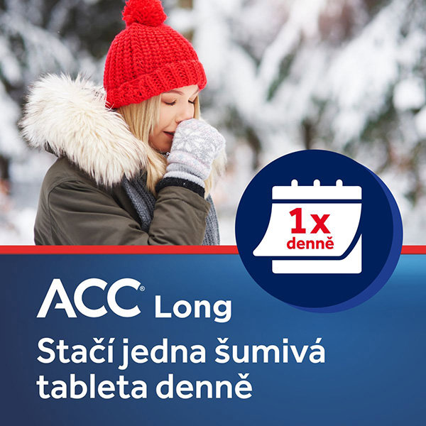 Registered medicinal product ACC LONG 600 mg 20 effervescent tablets