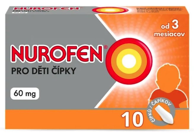 Nurofen for children 60 mg 10 suppositories