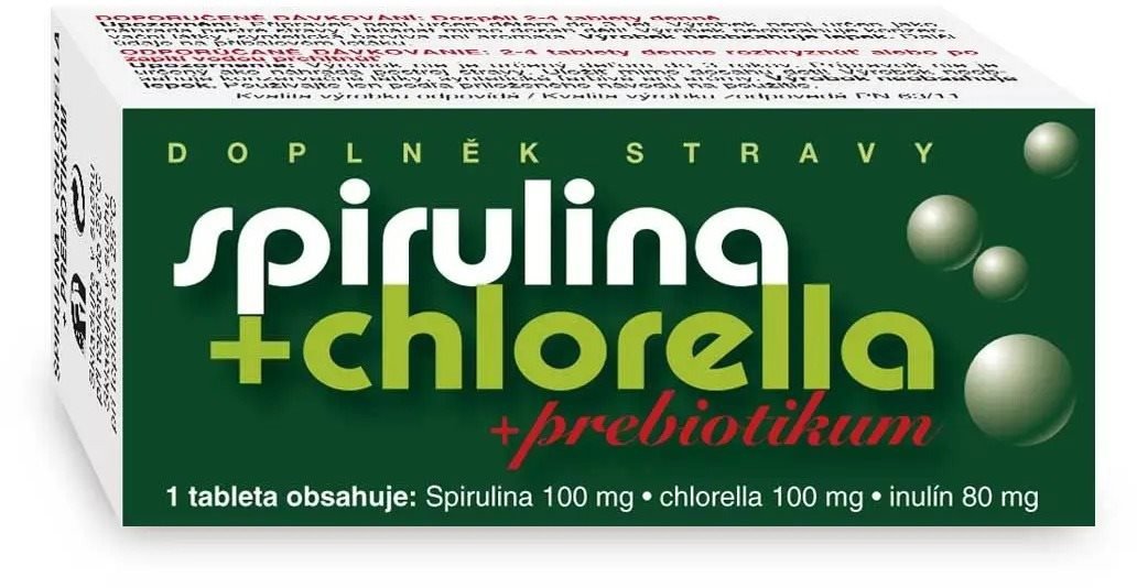 NATURVITA Spirulina + Chlorella + Prebiotic