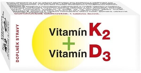 Naturvita Vitamin K2 + D3
