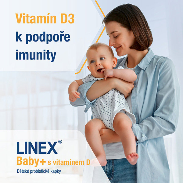 Probiotics Linex Baby+ with vitamin D 8 ml