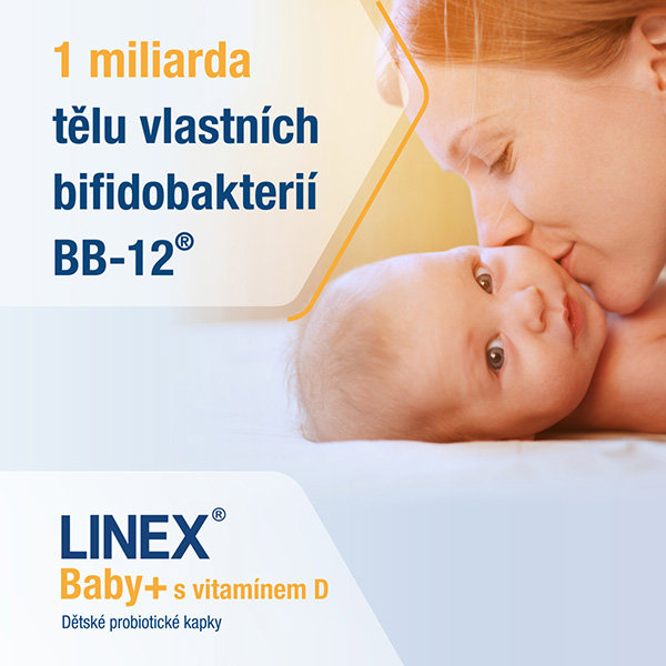 Probiotics Linex Baby+ with vitamin D 8 ml