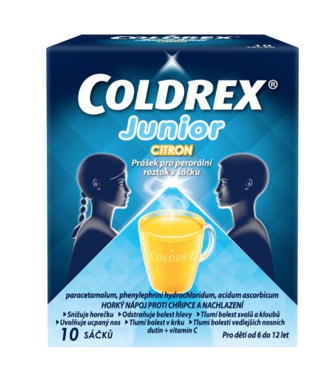 Coldrex Junior Citron por.plv.sol.scc.10