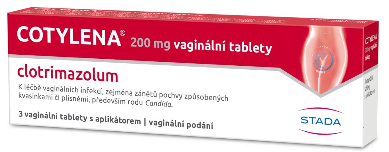 Cotylena 200 mg 3 vaginal tablets