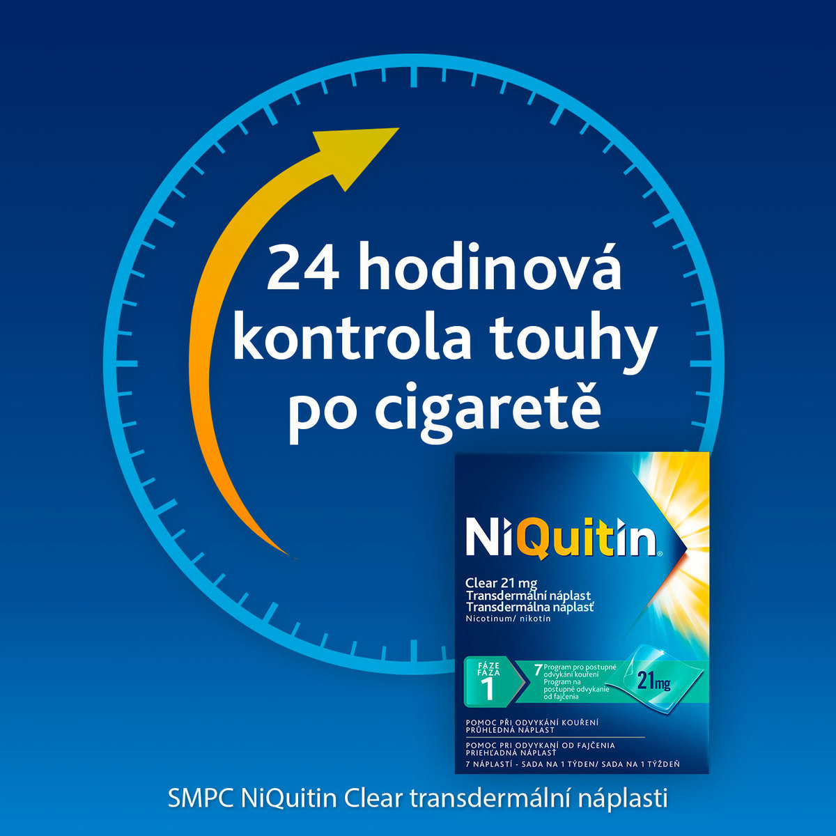 NiQuitin Clear 14 mg 7 transdermal patches