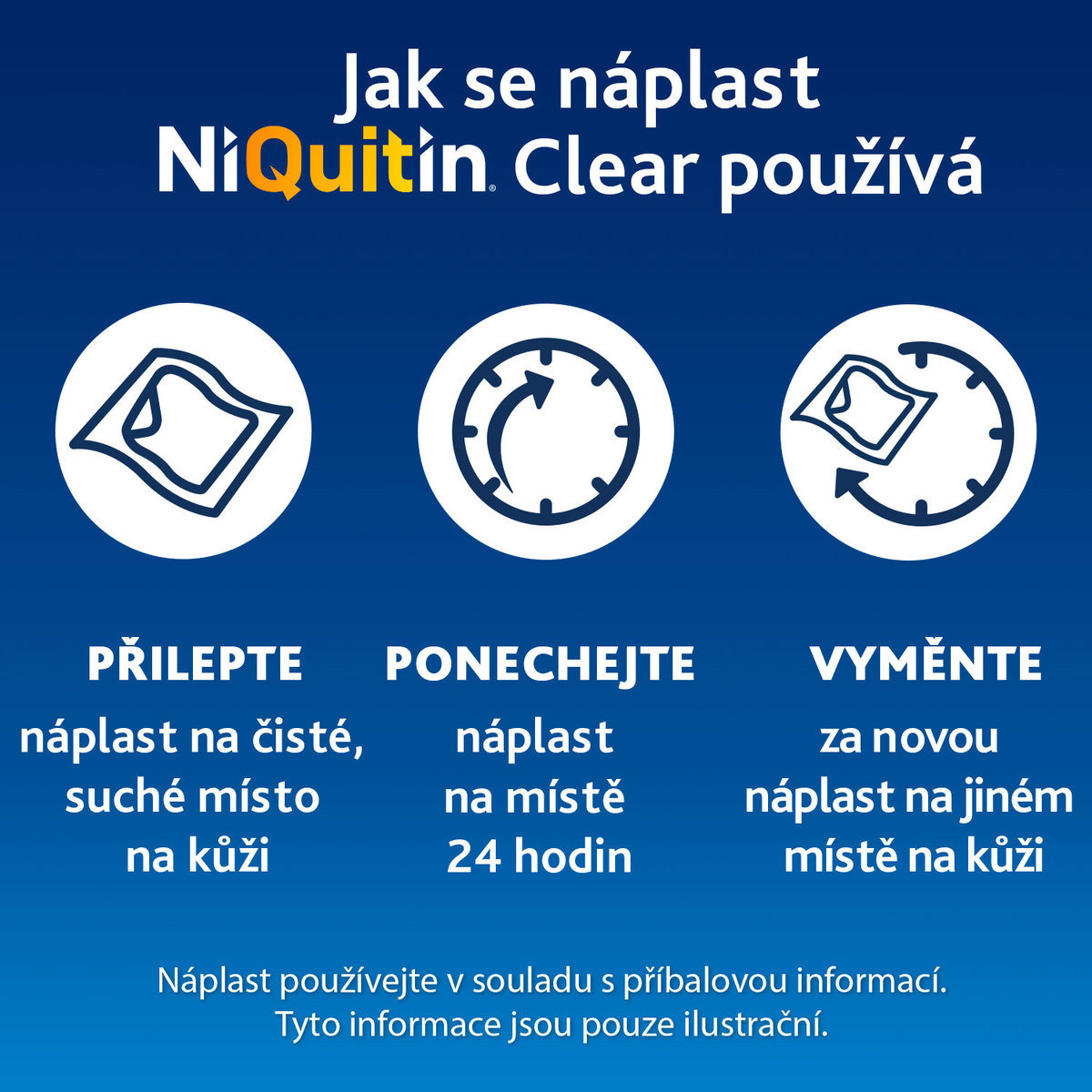 NiQuitin Clear 14 mg 7 transdermal patches