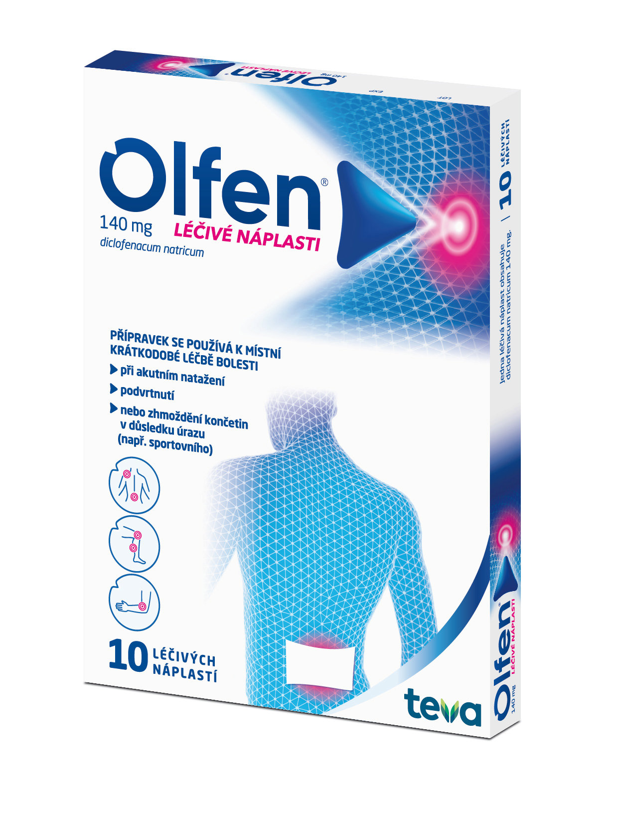 Registered medicinal product Olfen 140 mg medicinal patchI