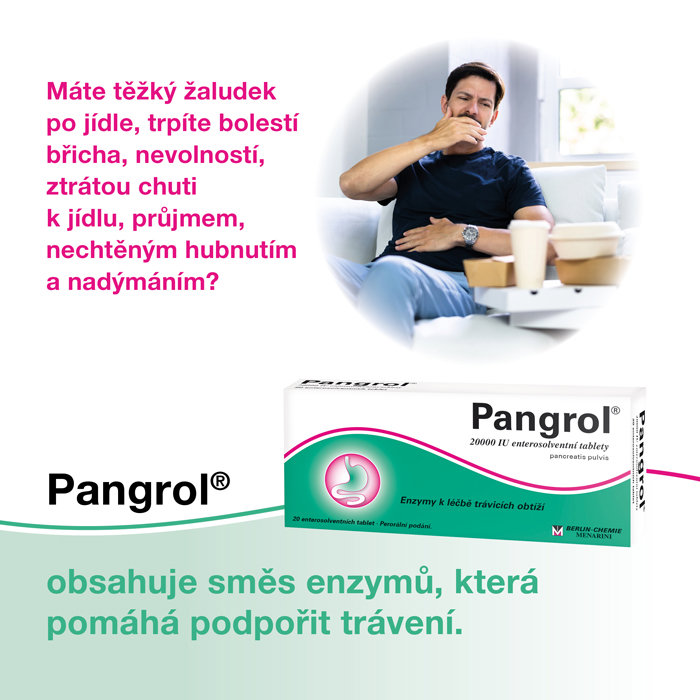 Pangrol 20 000 IU 50 tablets