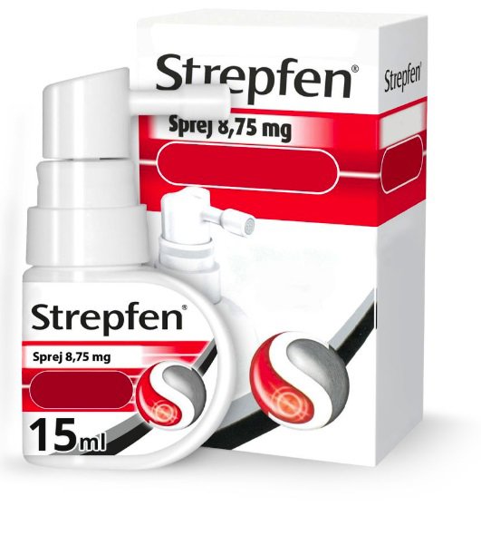 Strepfen Honey and lemon spray 8,75 mg 15 ml
