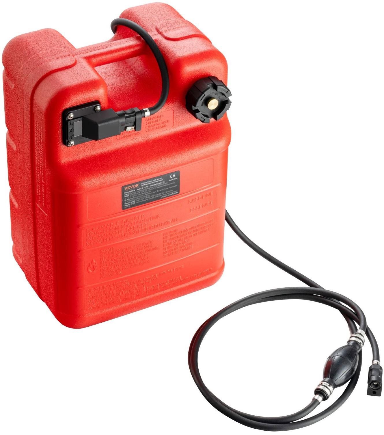 Vevor Portable marine fuel tank 24 l, red