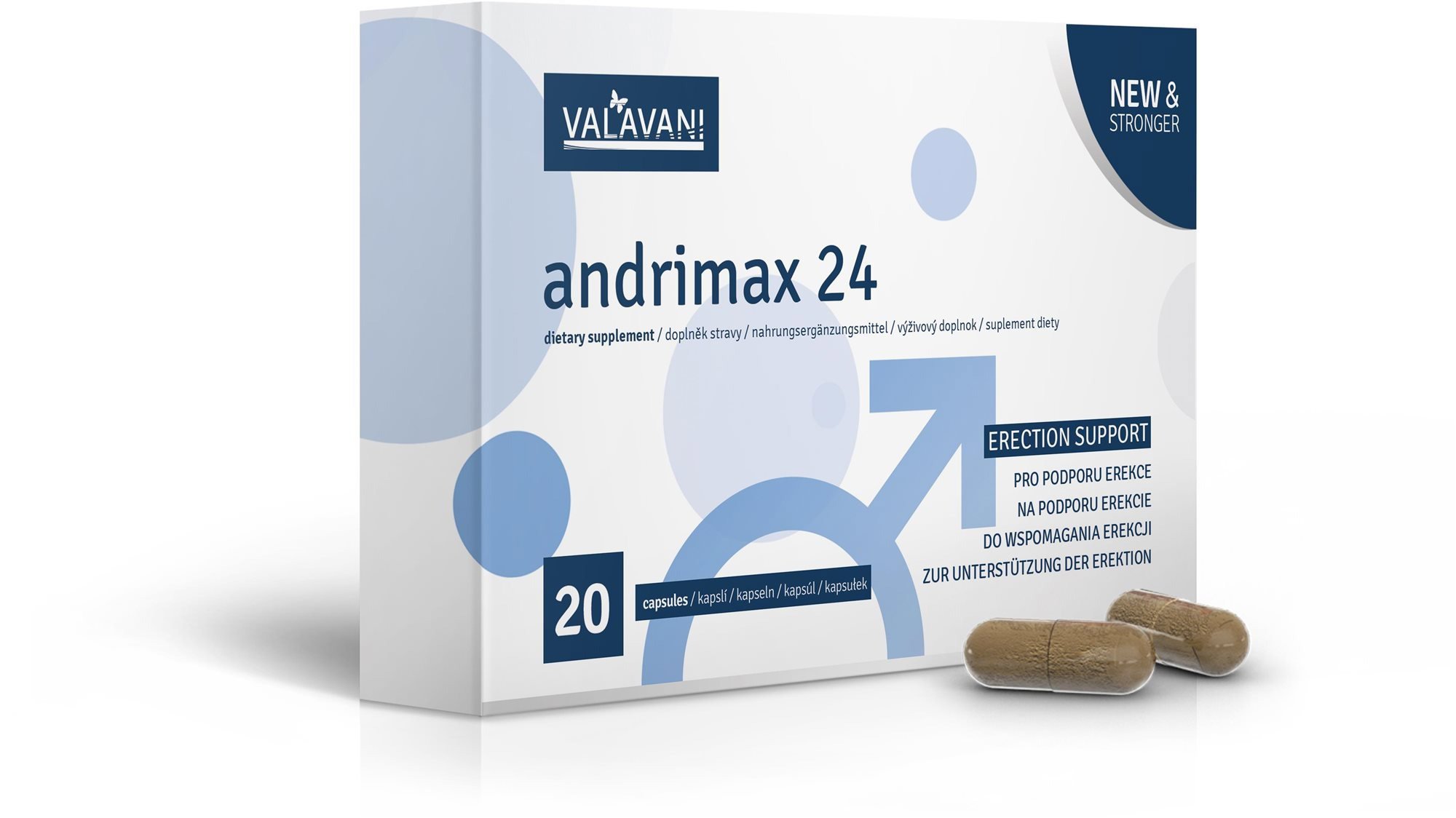 Food supplement VALAVANI Andrimax 24 20 capsules