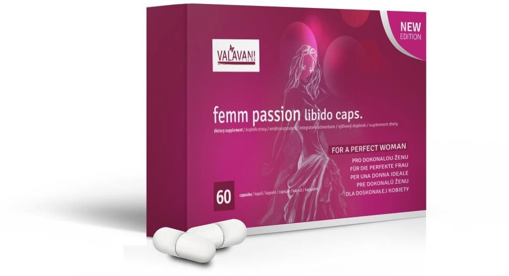 Food supplement VALAVANI Femm passion libido 60 capsules