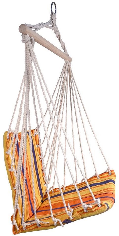 CATTARA Hanging armchair, red-orange