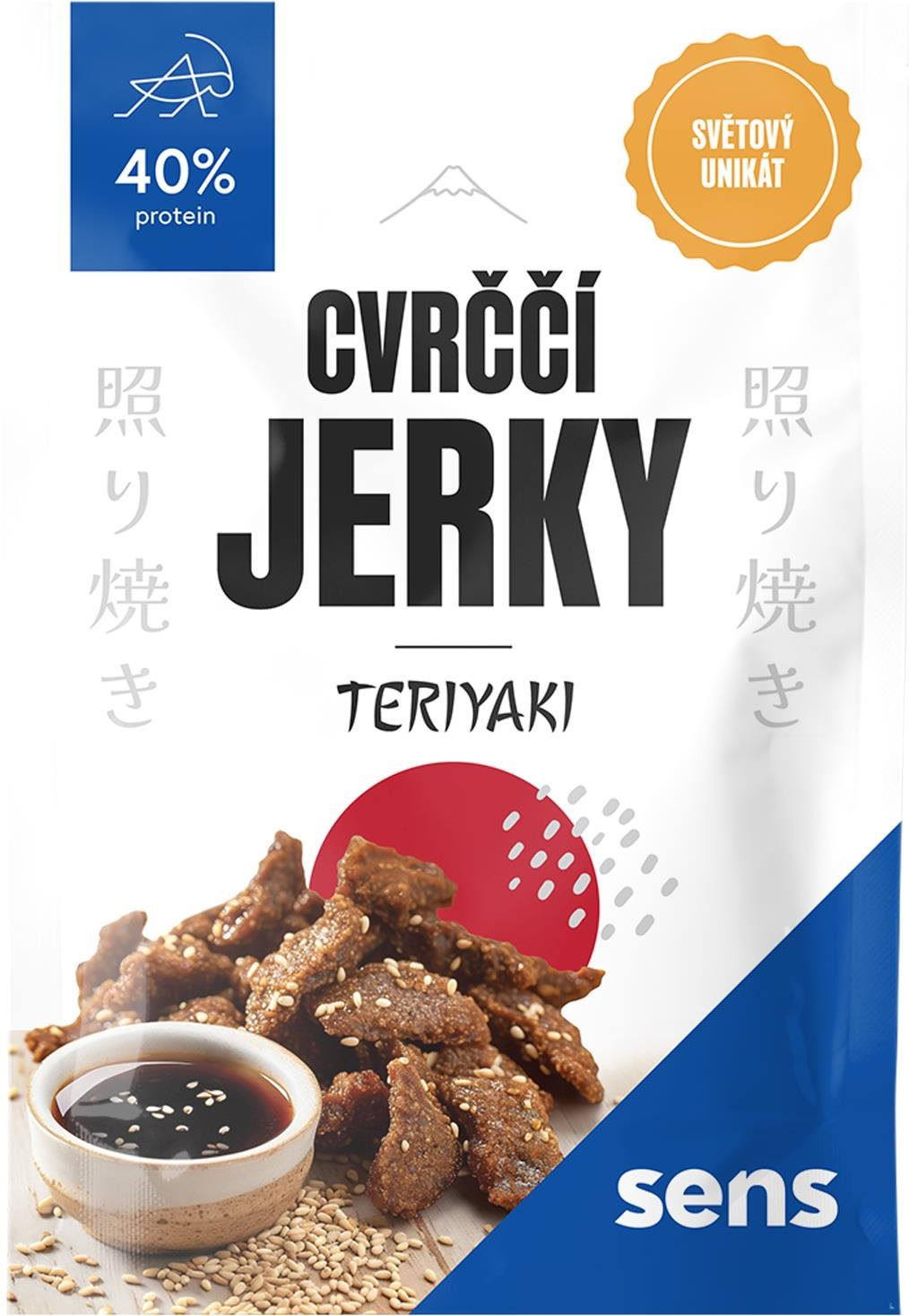 SENS Cvrččí Jerky - Teriyaki 25 g