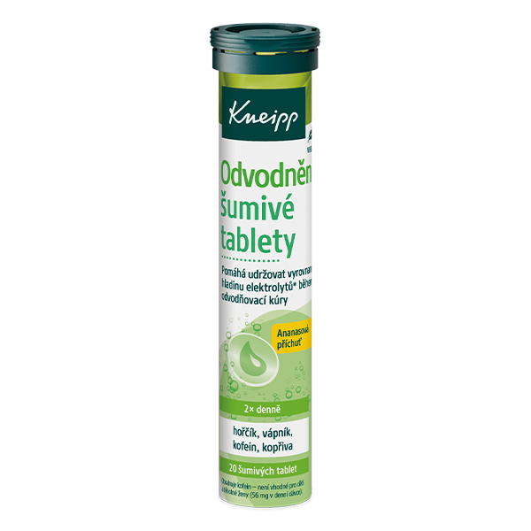 Food supplement KNEIPP effervescent tablets to promote drainage 20 tablets