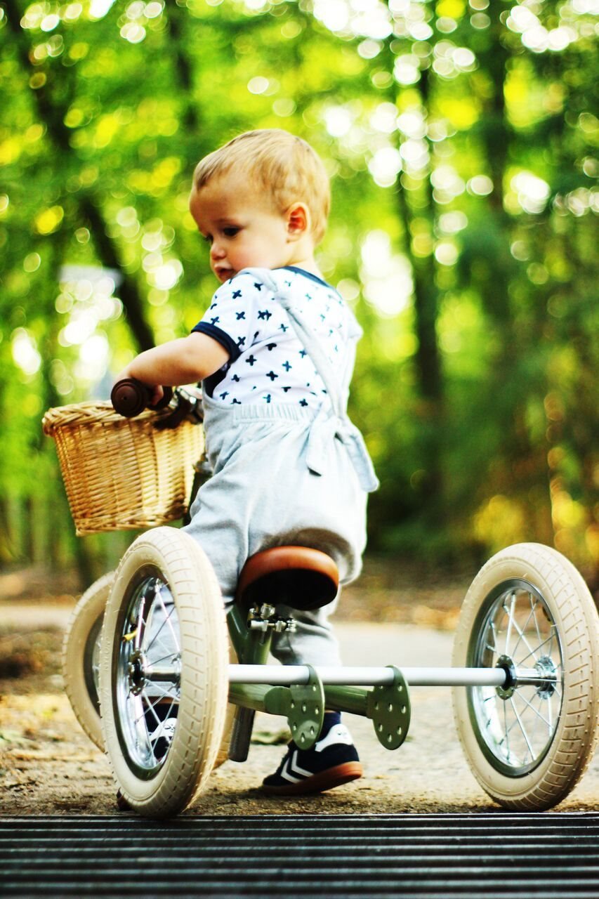 Příslušenství k dětskému kolu Trybike Tryke kit krémová