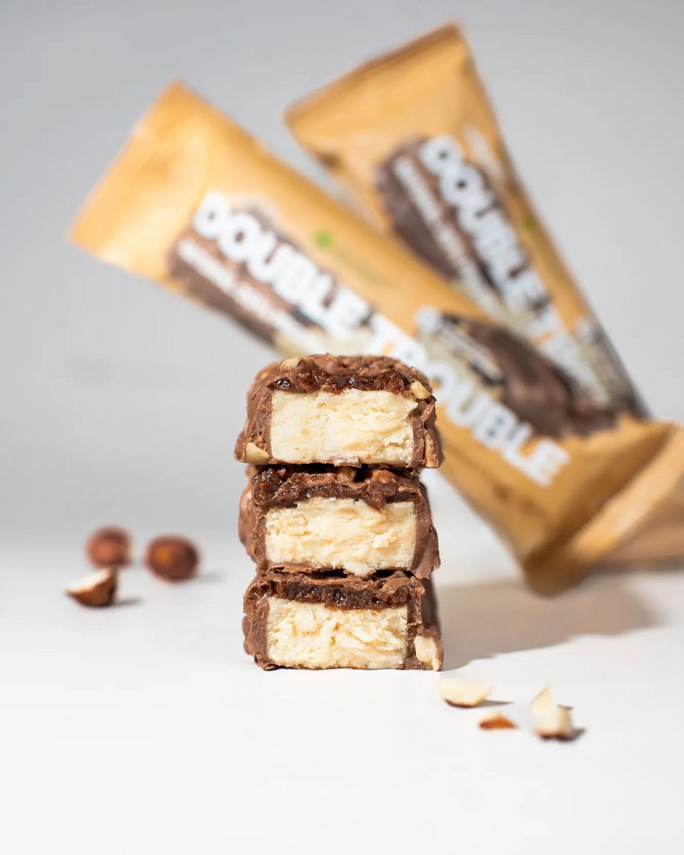Vilgain Double Trouble Protein Bar 55 g Hazelnut cream