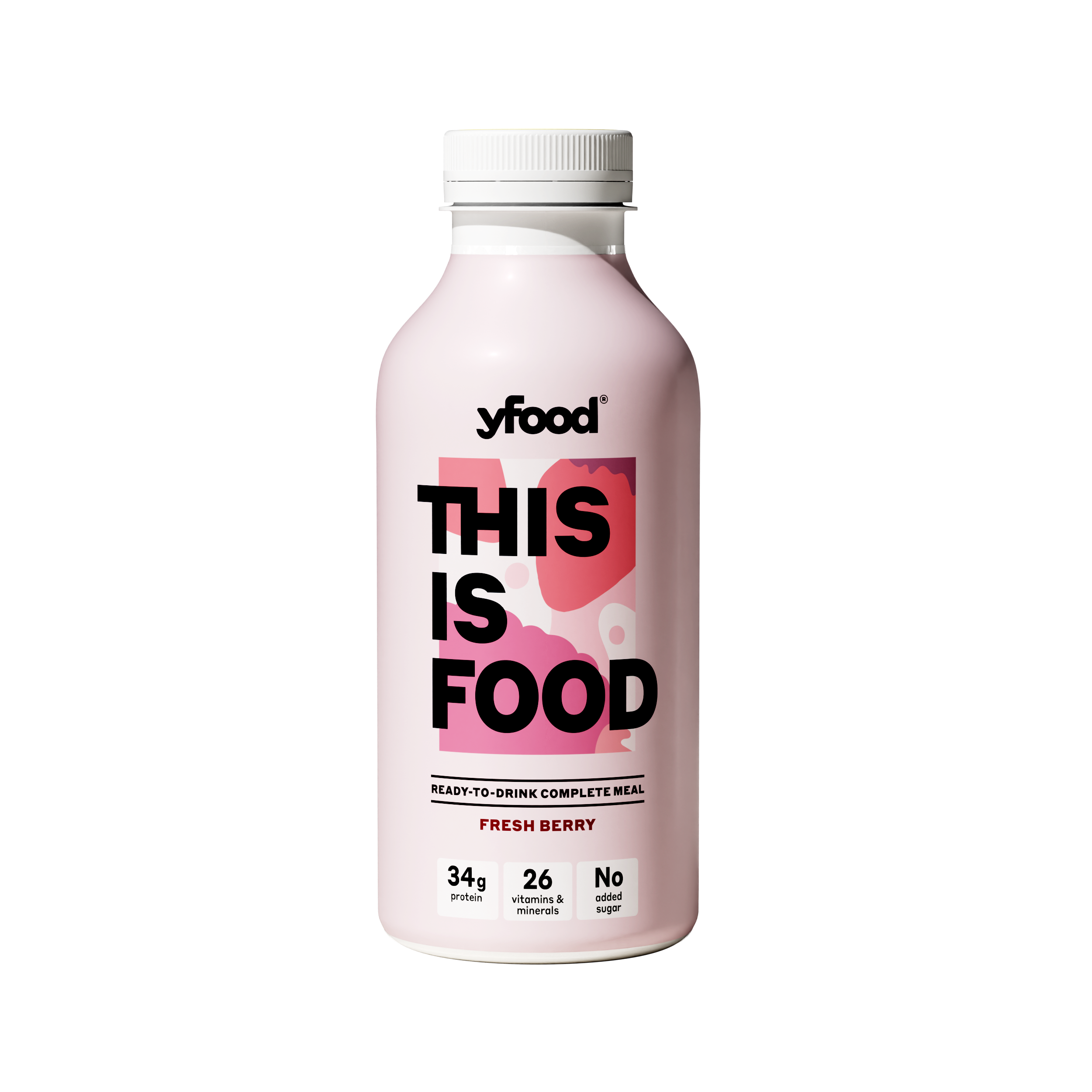 Durable nutritionally complete food Yfood Drink 6 pcs, Fresh Berry